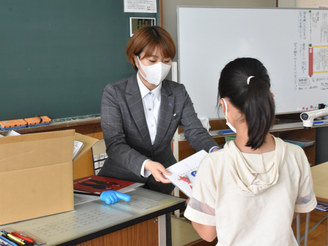 芦野小学校へ出前授業