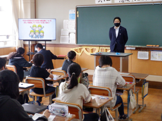 芦野小学校へ出前授業