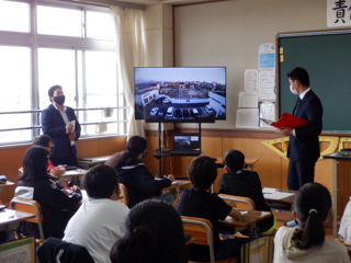 芦野小学校へ出前授業