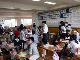 芦野小学校へ出前授業